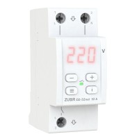 Реле напруги Zubr D2-32 red 32А із червоною індикацією