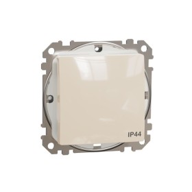 Одноклавишный выключатель Schneider Electric Sedna Design SDD212101 IP44 бежевый