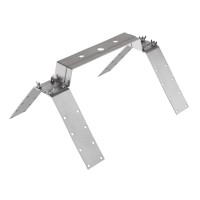 Нержавеющая основа на угловой гребень Leo Lightman 2-2,5м Ni (414233)