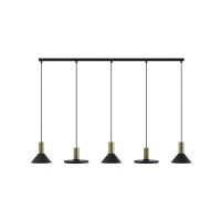 Подвесной светильник, люстра Nowodvorski 8032 Hermanos V GU10 5x10W IP20 черный