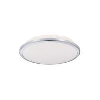 Потолочный светильник Zuma Line 5905316643994 Moren LED 1x22W 3000K/4000K/5500K 1700Lm IP20 серебристый