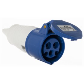 Силовой разъем ECOHOME ECO-213 2Р+РЕ 16А/3 (ECO016010013)