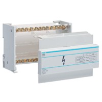 Блок разветвительный Hager 100A (вход 1х35мм2; выход 1х25мм2+10х16мм2)