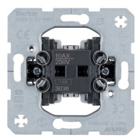 Выключатель/переключатель одноклавишный (механизм) 10АХ/250В Berker