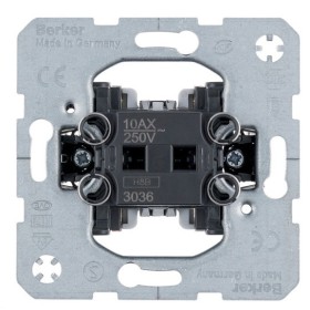 Вимикач/перемикач одноклавішний (механізм) 10АХ/250В Berker
