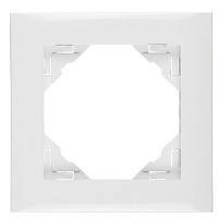 Рамка одинарна біла LOGUS 90, 90910 TBR