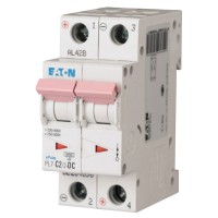 Автоматический выключатель Eaton PL7-C2/2-DC 500В DC 2А C