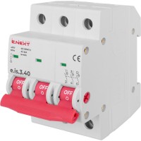 Вимикач навантаження E.Next e.is.3.40 на DIN-рейку 3р 40А (p008019)