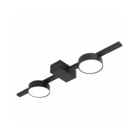 Потолочный светильник Goldlux 326256 Joy GX53 2x10W IP20 Черный