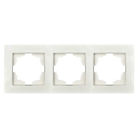 Рамка ELBI VEGA белая 3-на (510-010200-227)