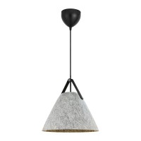 Підвісний світильник, люстра Nordlux 84343010 Strap E27 1x40W IP20 сірий