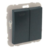 Вимикач для жалюзі Logus 21290 TIS (сірий)