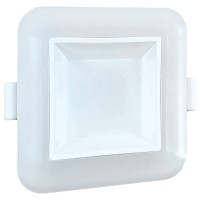 Квадратний світильник Maxus SDL 3-step 12Вт 3000/4100К (1-MAX-01-3-SDL-12-S)