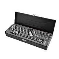 Набір комбінованих ключів Whirlpower 1242-1-WR02 (23628) 6-24мм (16шт. в металевому кейсі)