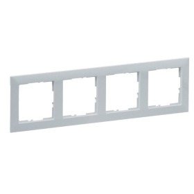 Рамка 4-постовая Legrand SUNO (алюминий) 721514