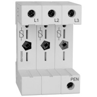 База (гнездо) для модуля защитного разрядника Schrack IS010330 Vartec 3P класс С