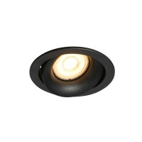 Точечный светильник Italux DL-26260-GU10-BK Oker GU10 1x10W IP20 Bk