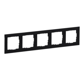 Рамка 5-постовая Legrand SUNO (чорный) 721525