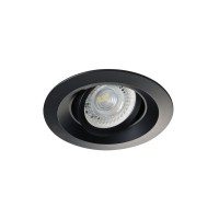Точковий світильник Kanlux 26743 Colie GU10/GU5.3 1x10W IP20 чорний