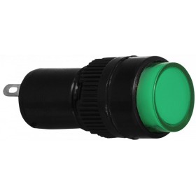 Сигнальна арматура Аско-Укрем AD22E-10DS 220В АС зелена (A0140030179)