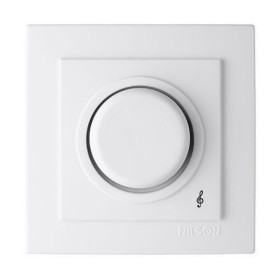 Вимикач Nilson Touran білий аудіо ( 24111051 )