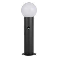 Уличный светильник с датчиком движения Kanlux 46084 Stono E27 1x15W IP65 антрацит