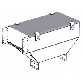 Крышка на вертикальный внешний угол METAKSAN KKDL 50 12 PG 500мм 1,2мм переходник правосторонний/левосторонний