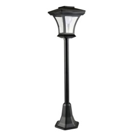 Вуличний світильник на сонячній батареї Goldlux 325518 Tirana LED 4000K IP44 чорний