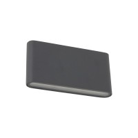 Вуличний світильник TK Lighting 18083 Arwena M LED 2x6W 3000K 680Lm IP54 сірий
