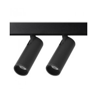 Магнитный светильник Alumled ALMG-M01-2 2x7W 30° 3000К CREE1304 560LM BK