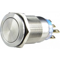 Кнопка з фіксацією Аско-Укрем TYJ 19-312 2NO+2NC (A0140010111)