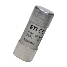 Запобіжник ETI CH22x58 gG 100A/500В (2651050)