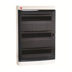 Щит настінний 54 мод. з дверцятами RAL9001 Ram Base, DKC