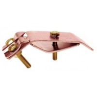 Мідний тримач струмопровідного прута DKC ND2308CU Ø8мм на ринві (з болтом)