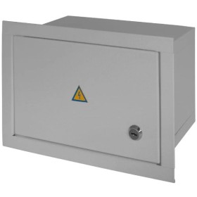 Металевий корпус E.Next e.mbox.stand.w.08.z 8 модулів вбудований (s0100149)