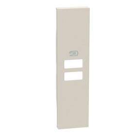Лицьова панель подвійної USB розетки Bticino Living Now KM13C на 1 модуль (пісочна)