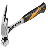 Цельнометаллический молоток кровельщика Tolsen (25172) Profi 600г