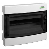 Вбудований модульний щиток NOARK PNF 12T прозорі дверцята 12м IP40 (101512)