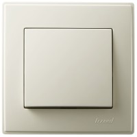Вимикач Lezard "Lesya" 705-0303-100 (кремовий)