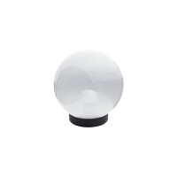 Светильник садово-парковый SFERA 200мм белый призм 20W Е27 IP44 Violux ( 503120 )