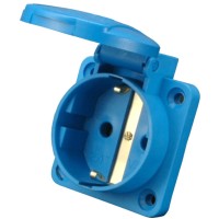 Встраиваемый силовой разъём SEZ VZ 16 S (VZ16S)