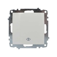 Выключатель ELBI ZENA белый 1кл промежуточный без рамки ( 609-010200-214 )