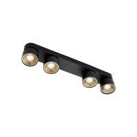 Светильник поворотный, спот Nordlux 2310430103 Pitcher GU10 4x10W IP20 черный