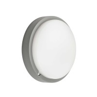 Світильник LED Violux ДББ ATOM UA MW sensor сірий 12W 5000K IP54 ( 243362 )