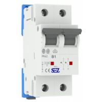 Двухполюсный автомат SEZ 62 B 1А 2P (PR62B1А)