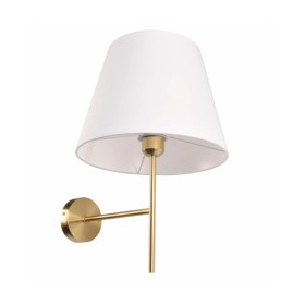 Бра, настінний світильник Goldlux 325495 Elena E27 1x20W IP20 білий