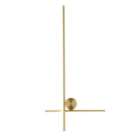 Бра, настенный светильник Zuma Line 5905316665613 Mill LED 1x14W 4000K 780Lm IP20 золотой