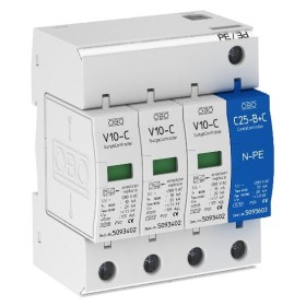 Ограничитель перенапряжений OBO Bettermann (5094920) Тип II V10-C 3+NPE