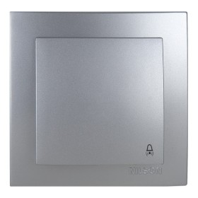 Вимикач Nilson Touran срібло кнопка ( 24131012 )
