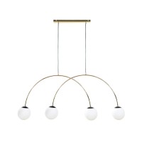 Підвісний світильник, люстра Zuma Line 5905316690134 Bow E14 4x10W IP20 золотий